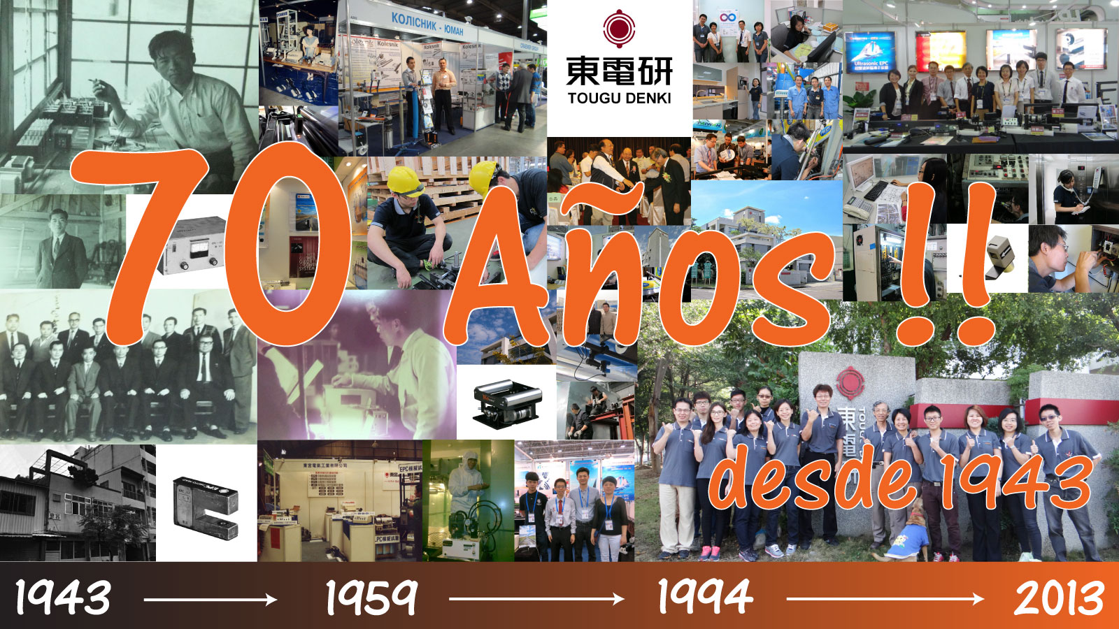 TOUGU DENKI 70 años TOUGU DENKI 70 años